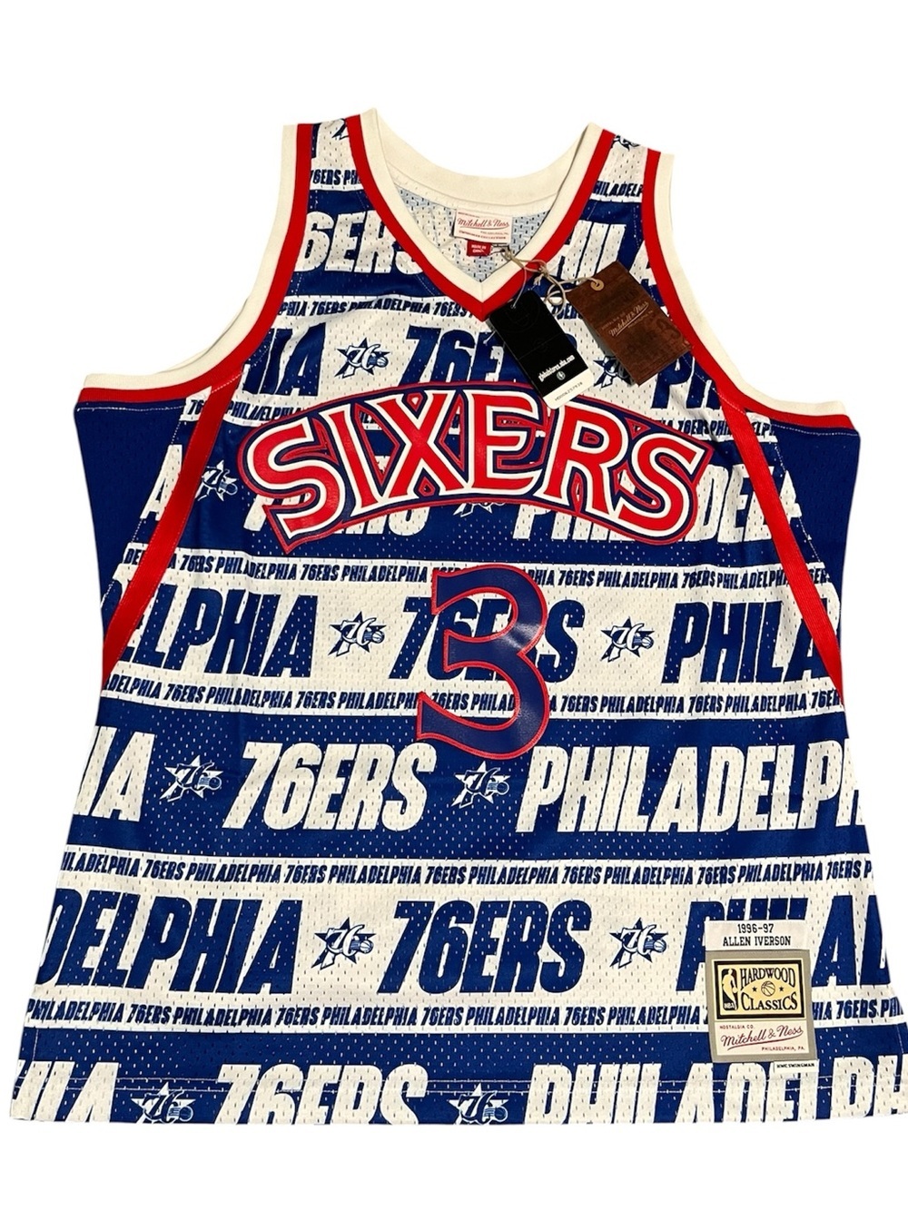 NBA Philadelphia 76ers Teamwrap Iverson Jersey